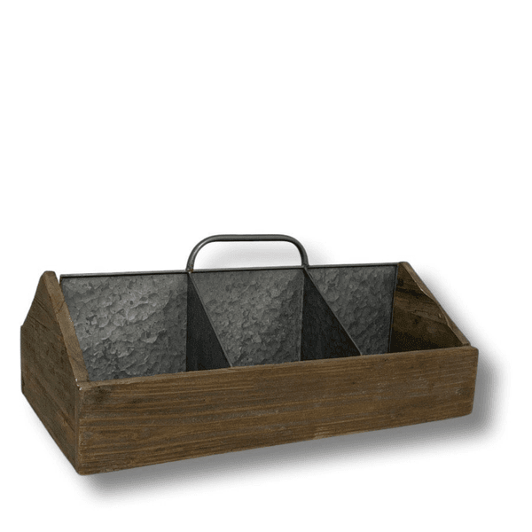 Hovedbilde vintage trekasse med flere rom